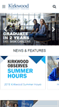 Mobile Screenshot of kirkwood.edu